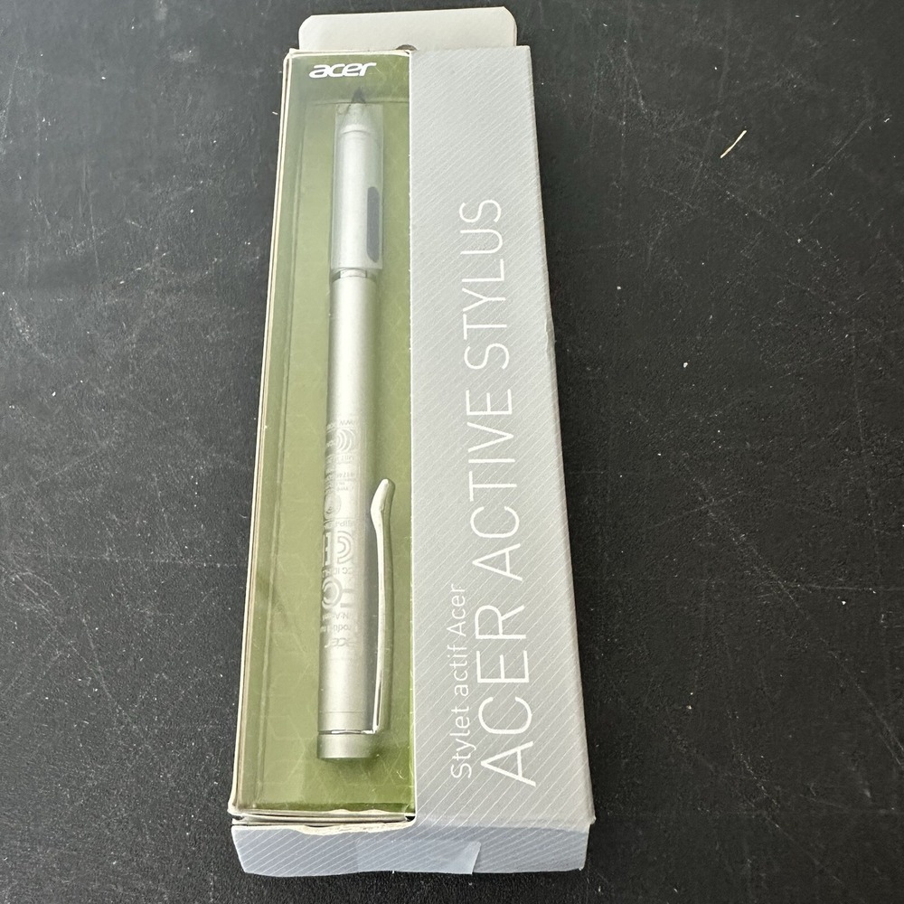 Acer Active Stylus - Apen1‎ - T77H462 - Unused - Box + Battery Silver Aspire R13
